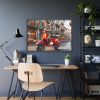 93855-402.jpg Red Vespa in Italy II Framed Poster
