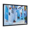 93855-409.jpg Blue Town Framed Poster