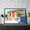 93855-443.jpg Greece Lesbos Mytilene Stone Framed Poster
