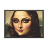 93855-456.jpg Mona Lisa With Modern Twist Framed Poster