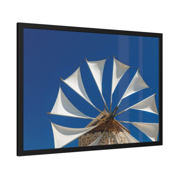 93855-477.jpg Traditional Windmill Framed Poster