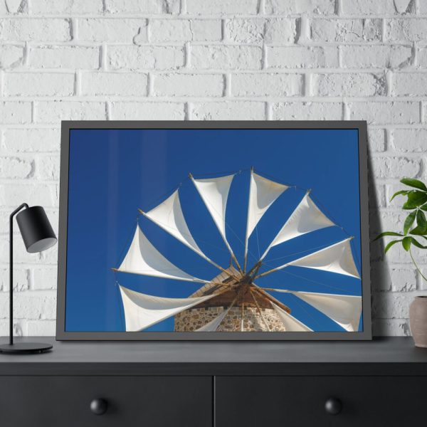 93855-479.jpg Traditional Windmill Framed Poster