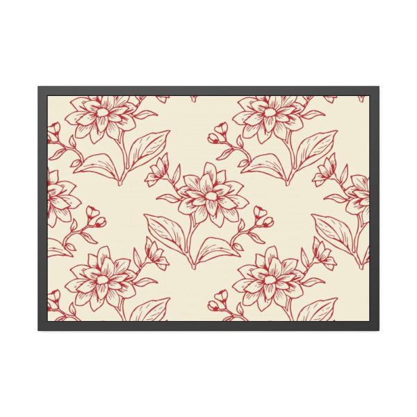 93855-48.jpg Floral Botanical Pattern Framed Poster