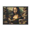 93855-520.jpg Mona Lisa's Expression of Sadness Framed Poster