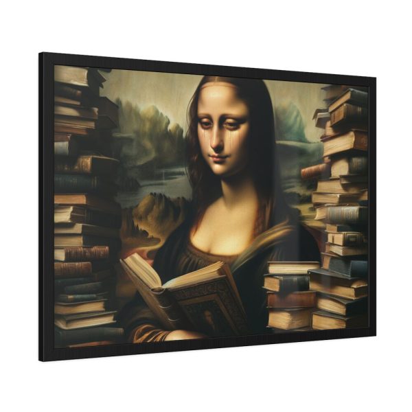 93855-521.jpg Mona Lisa's Expression of Sadness Framed Poster