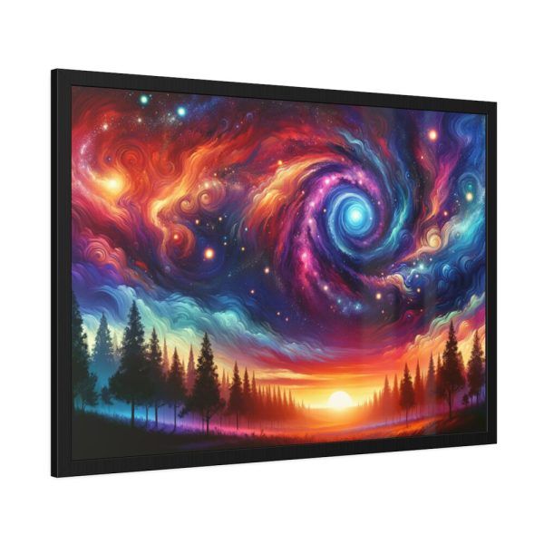 93855-545.jpg Night Sky Framed Poster