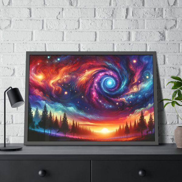 93855-547.jpg Night Sky Framed Poster