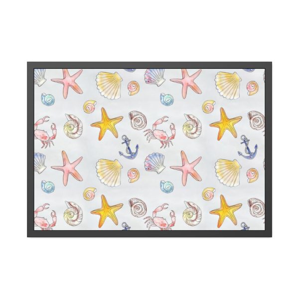 93855-56.jpg Sea, Beach, Sand Framed Poster
