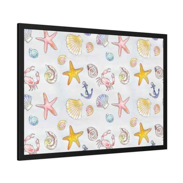 93855-57.jpg Sea, Beach, Sand Framed Poster