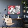 93855-90.jpg Large Poppy Flower Heads Framed Poster