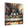 101419-10.jpg The Last Supper by Leonardo da Vinci HandCrafted Standard Canvas