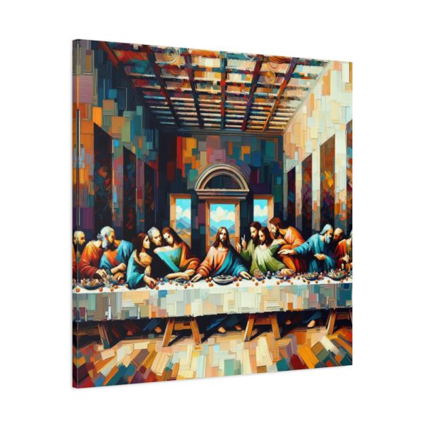 101419-10.jpg The Last Supper by Leonardo da Vinci HandCrafted Standard Canvas