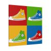 Sneakers Colorful Pop Art Standard Canvas