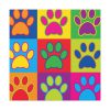 101419-106.jpg Paw Prints Pop Art Standard Canvas