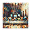 101419-11.jpg The Last Supper by Leonardo da Vinci HandCrafted Standard Canvas