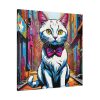 101419-115.jpg Cat Pop Art Illustration Graffiti I Standard Canvas