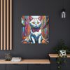 101419-118.jpg Cat Pop Art Illustration Graffiti I Standard Canvas