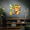 101419-124.jpg Girl Drinking Coffee in Pop Art Standard Canvas
