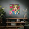 Girl With Money Standard Canvas