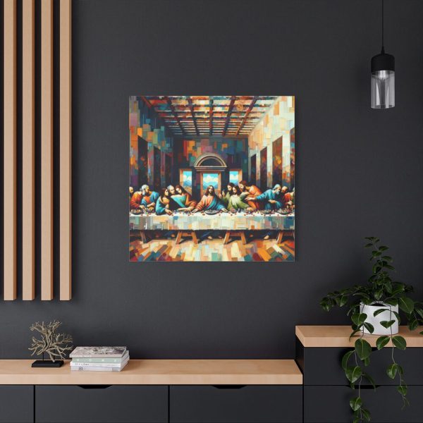 101419-13.jpg The Last Supper by Leonardo da Vinci HandCrafted Standard Canvas