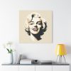 101419-132.jpg Marilyn Monroe Capturing Iconic Presence And Charisma Standard Canvas