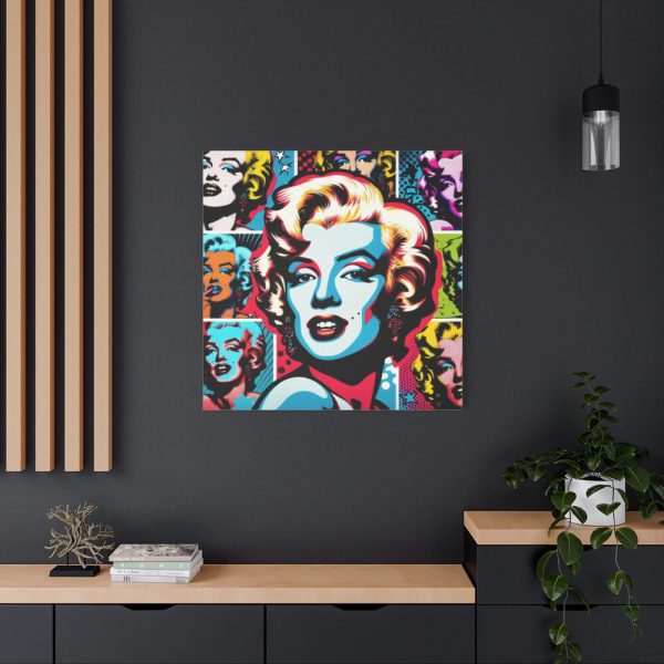 101419-138.jpg Marilyn Monroe's Iconic Presence and Charisma Standard Canvas