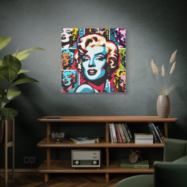 101419-139.jpg Marilyn Monroe's Iconic Presence and Charisma Standard Canvas