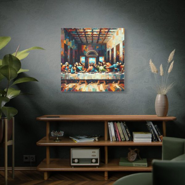 101419-14.jpg The Last Supper by Leonardo da Vinci HandCrafted Standard Canvas