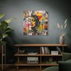 Valentine Graffiti Grunge Art Print Standard Canvas