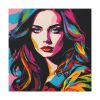 101419-156.jpg Pop Art Woman Portrait I Standard Canvas