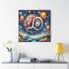 Zodiac Sign of Leo Standard Canvas