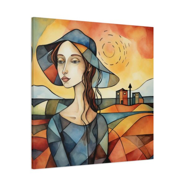 101419-170.jpg Colorful Mosaic Style Pop Art III Standard Canvas
