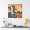 101419-172.jpg Colorful Mosaic Style Pop Art III Standard Canvas