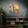 101419-174.jpg Colorful Mosaic Style Pop Art III Standard Canvas