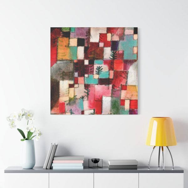 101419-212.jpg Red Green and Violet–Yellow Rhythms (1920) by Paul Klee Standard Canvas