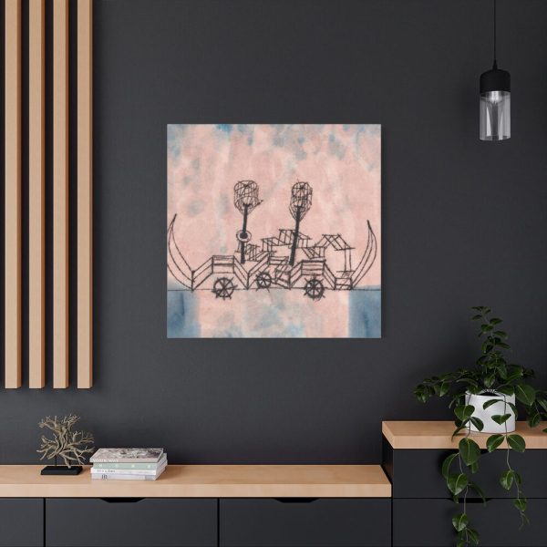 101419-218.jpg Alter Dampfer (Old Steamboat) (1922) by Paul Klee Standard Canvas