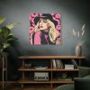 101419-229.jpg Pop Art Woman With Donuts Standard Canvas