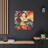 101419-233.jpg Colorful Mosaic Style Pop Art I Standard Canvas