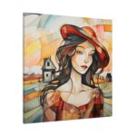 Colorful Mosaic Style Pop Art II Standard Canvas
