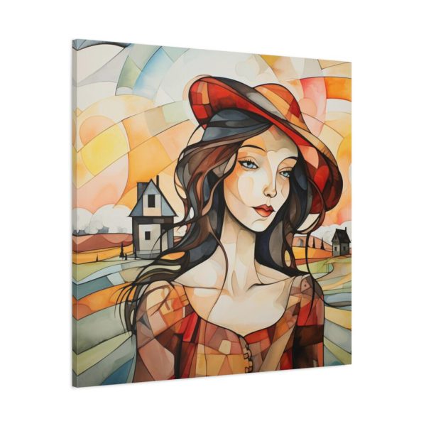 Colorful Mosaic Style Pop Art II Standard Canvas
