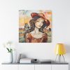 Colorful Mosaic Style Pop Art II Standard Canvas