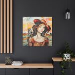 Colorful Mosaic Style Pop Art II Standard Canvas - Image 4