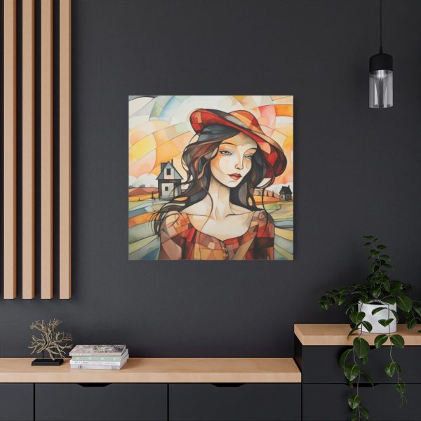 Colorful Mosaic Style Pop Art II Standard Canvas