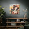 Colorful Mosaic Style Pop Art II Standard Canvas