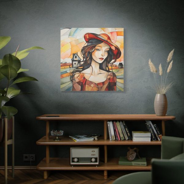 Colorful Mosaic Style Pop Art II Standard Canvas