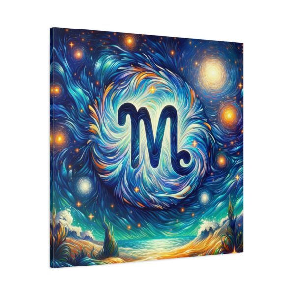 Zodiac Sign of Virgo Standard Canvas