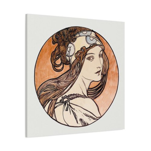 Fouquet Boutique by Alphonse Maria Mucha Standard Canvas