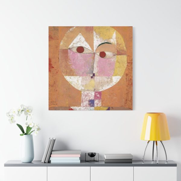 101419-257.jpg Senecio (Baldgreis) (1922) by Paul Klee Standard Canvas