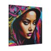 101419-260.jpg Woman Pop Art Graffiti Art IV Standar Canvas