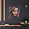 101419-263.jpg Woman Pop Art Graffiti Art IV Standar Canvas